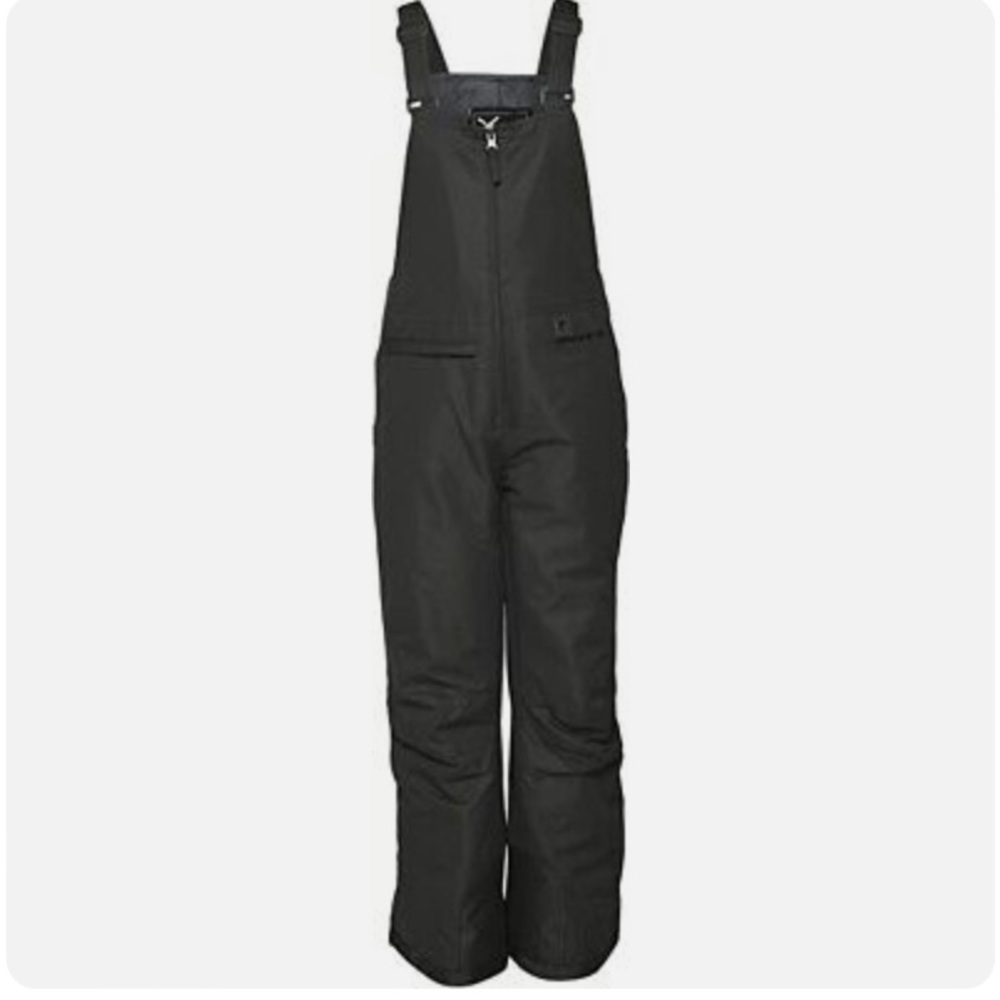 Arctix Unisex-Youth Insulated Snow Bib Suits S (6) Black